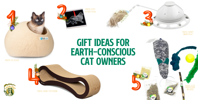 Sustainably Made Gift Ideas for Cat Owners