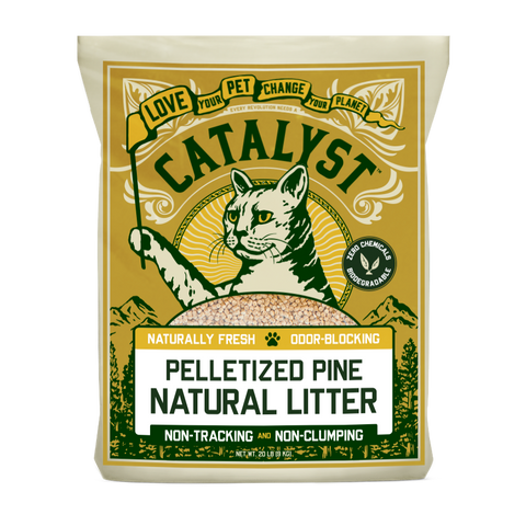 Wood Pellets Litter 60lbs Catalyst Pet